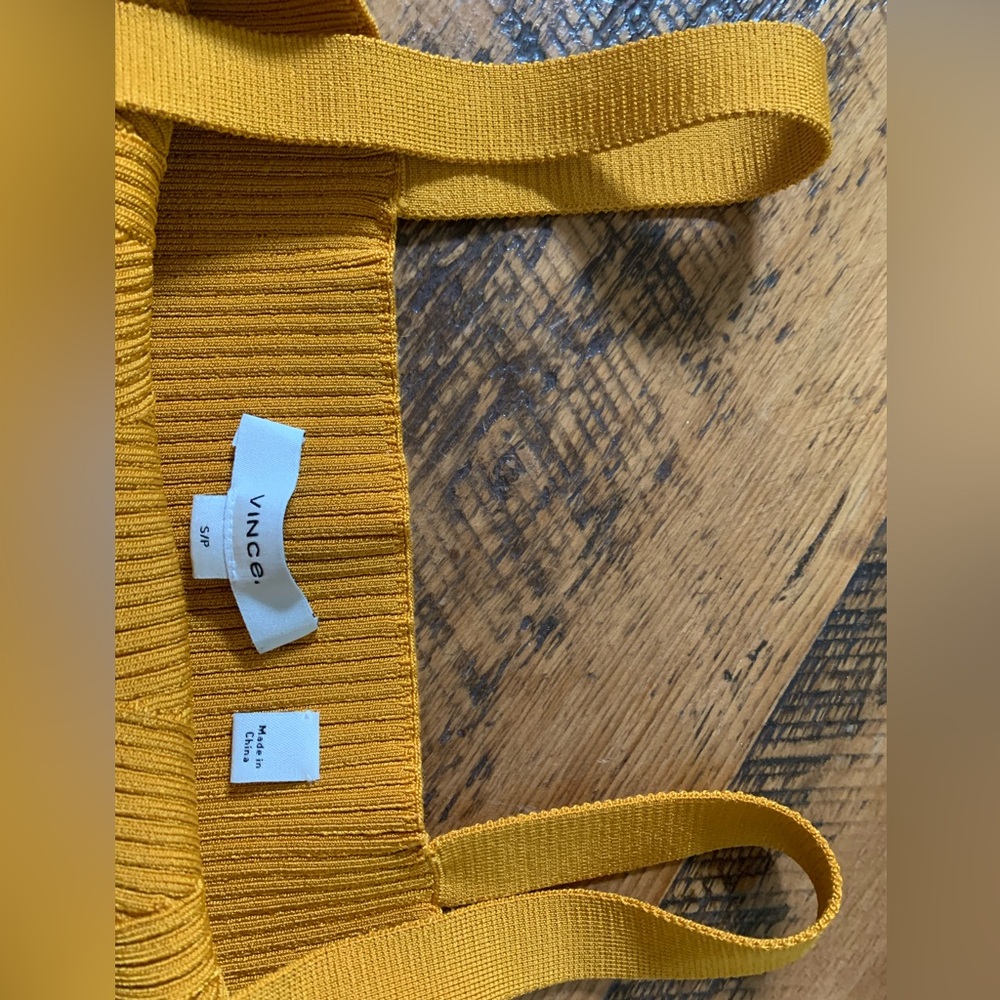 Vince Sweetheart Bralette Top in Papaya - Picture 3 of 6
